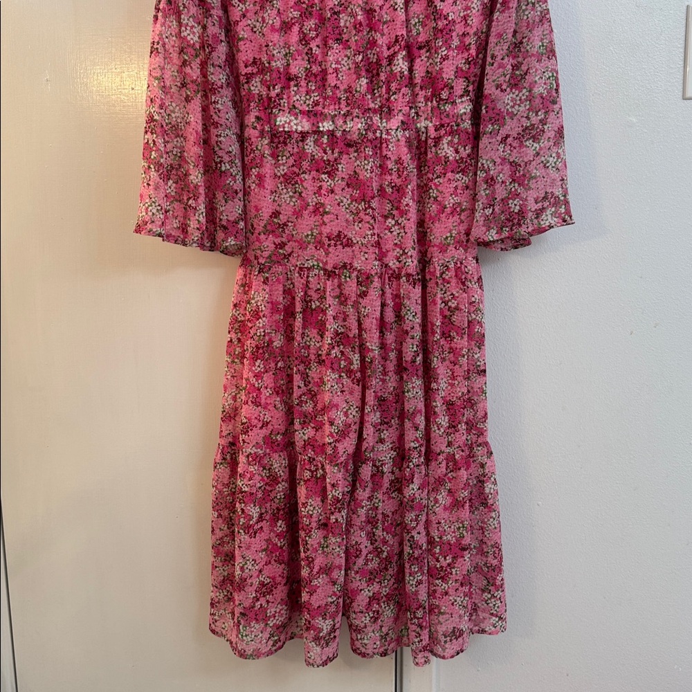 Michael Michael Kors Pink Floral Dress - Picture 6 of 7